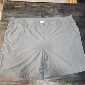 Columbia PFG OMNI-SHADE Fishing Hiking Camping Gray Shorts Men’s 54W